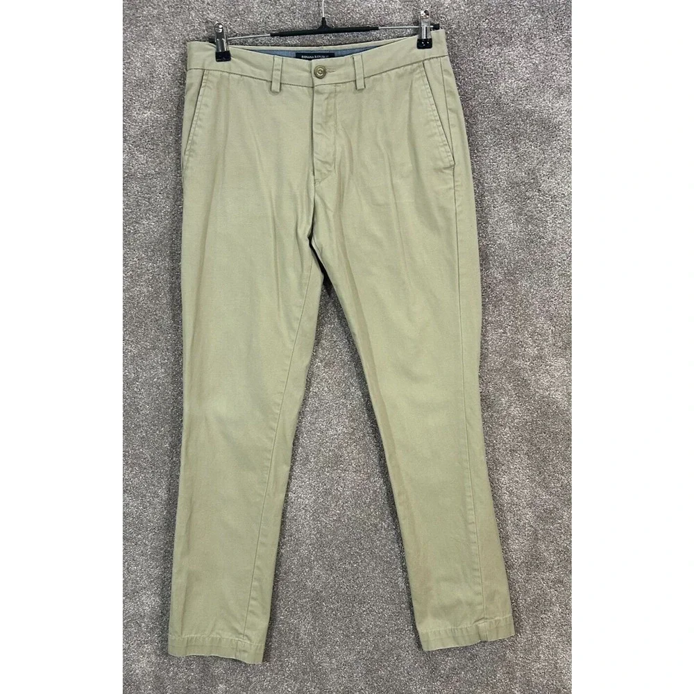 Banana Republic Pants Mens 30X32 Beige Chino Actual 30X31 Aiden Fit Cotton